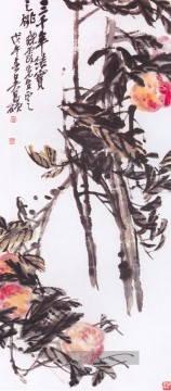  maler galerie - Wu cangshuo Pfirsich von 3000 Jahren Chinesische Malerei